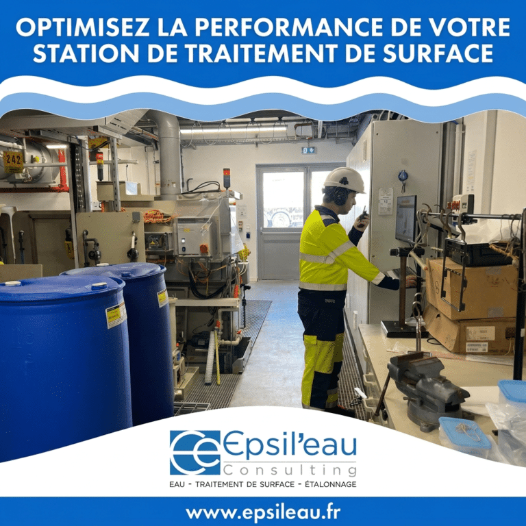 Audit et maintenance de station de traitement de surface